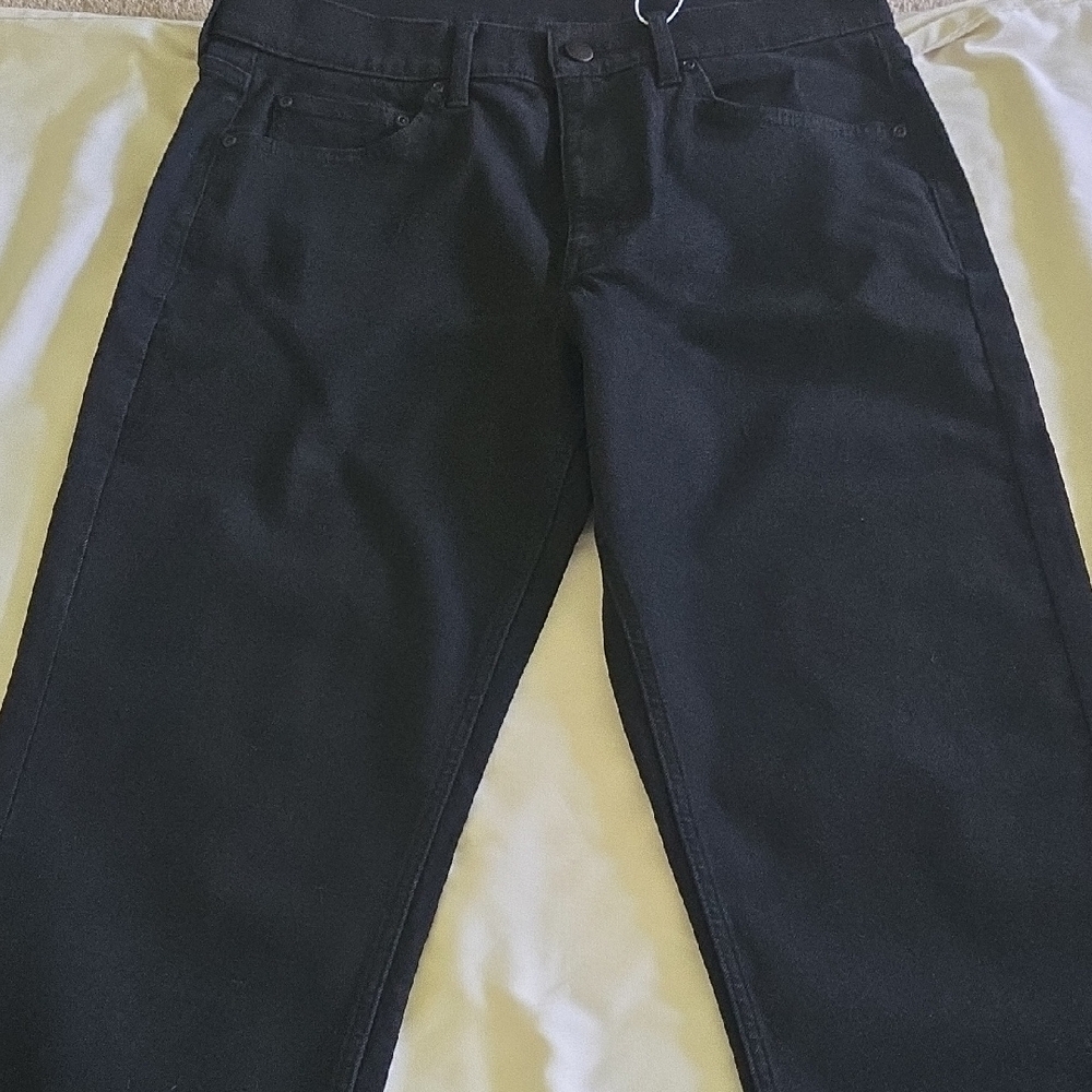 Men's Black Straight-Leg Jeans - Classic Everyday Style